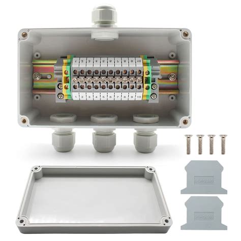 ip66 junction box with din rail|watertight junction boxes.